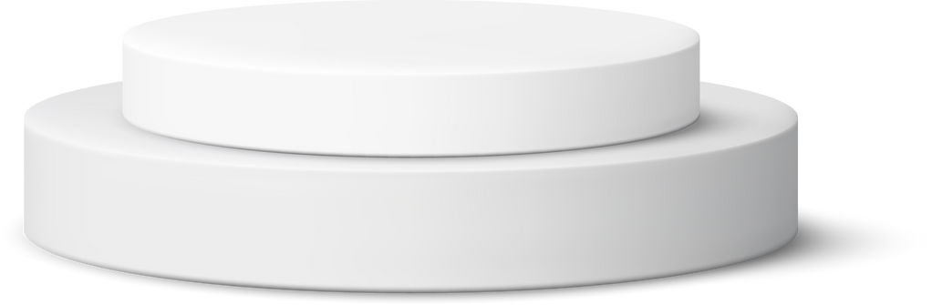 White Product Podium