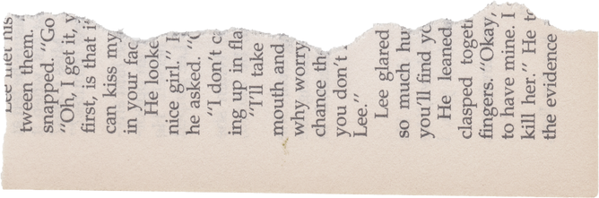 Ripped paper texture newspaper